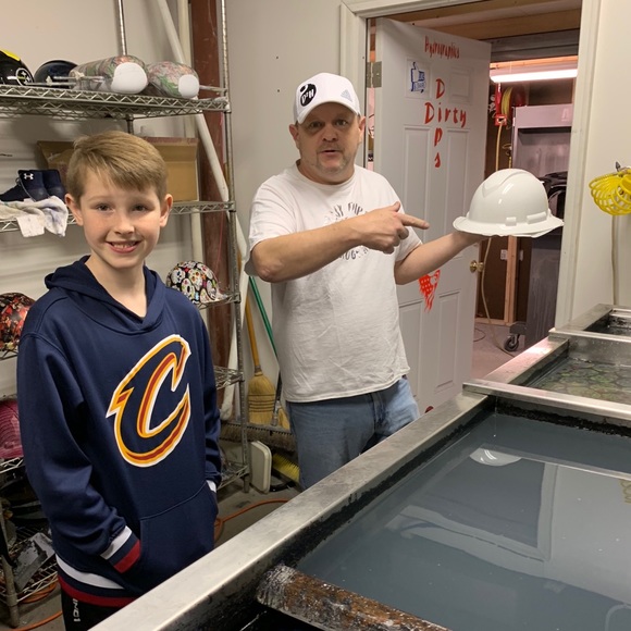 Nike CUSTOM HYDROGRAPHIC dipped Air Jordan’s NEW - Picture 3 of 4